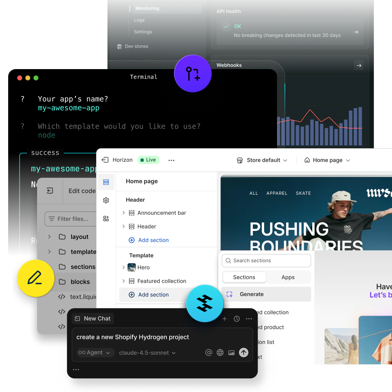 Image gallery marquee