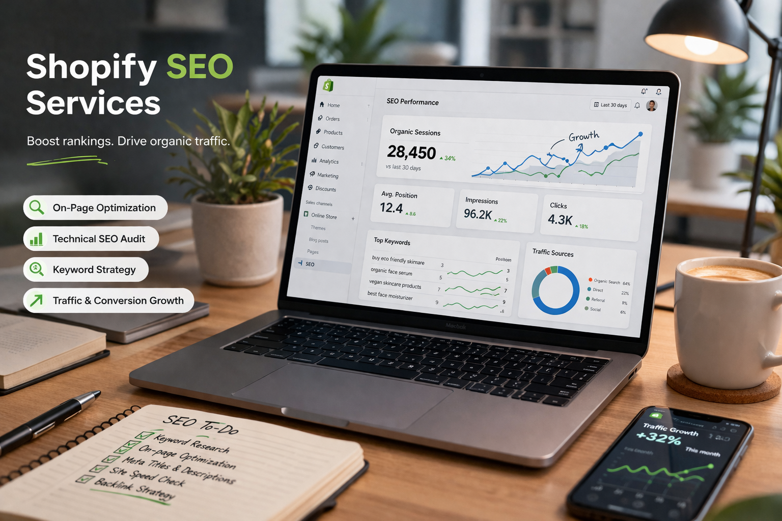 shopify seo optimization.